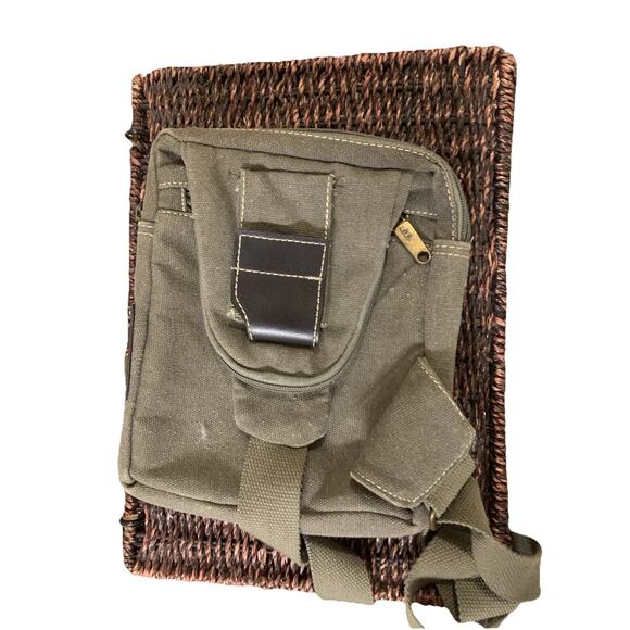 Diesel Crossbody Bag Spare Parts Green Utility Shoulder Bag - Picture 4 of 12